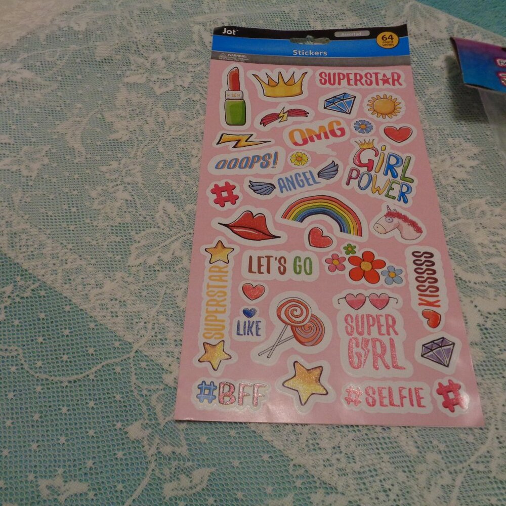 GIRLHOODCORE BATHING SUIT TOP GIRL POWER STICKERS MERMAID DOLL LOT - Picture 6 of 10